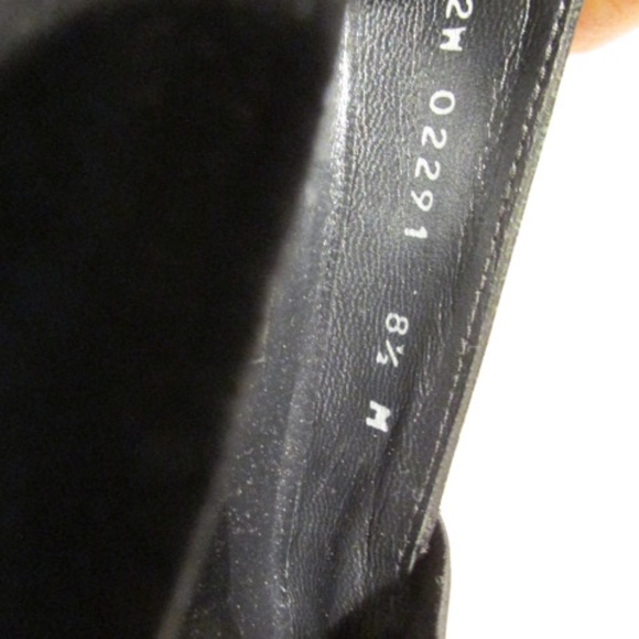 Black Stuart Weitzman Slip-on Platform Wedge Loafers, Size 8.5 - Picture 6 of 6